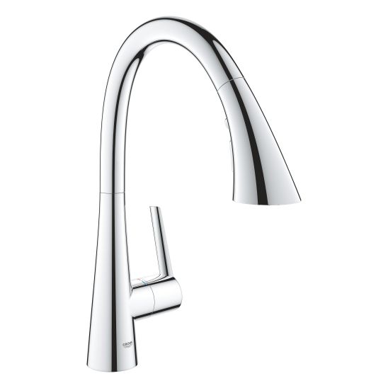 Sada kuchyňská baterie Grohe Zedra 32294002, granitový dřez Grohe K700 31651AP0