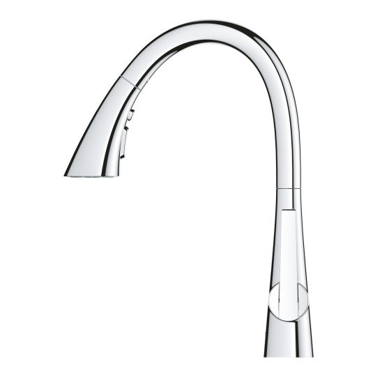 Sada kuchyňská baterie Grohe Zedra 32294002, granitový dřez Grohe K700 31651AP0