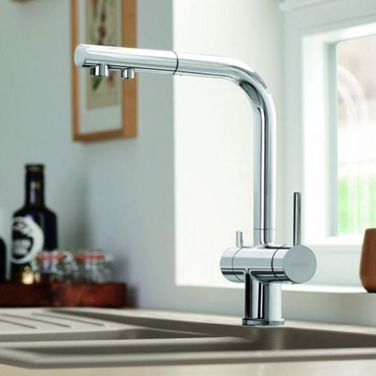 Sada kuchyňská baterie Blanco Fontas-S II 525199, dávkovač tekutin Blanco Lato 525809