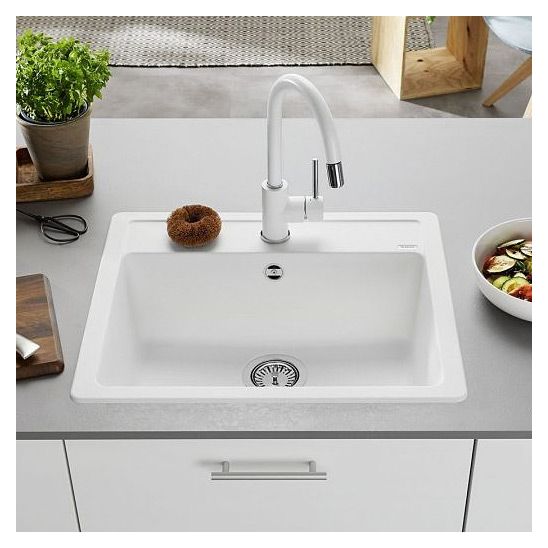 Sada granitový dřez Blanco Legra 6 523334, kuchyňská baterie Blanco Mida 517742