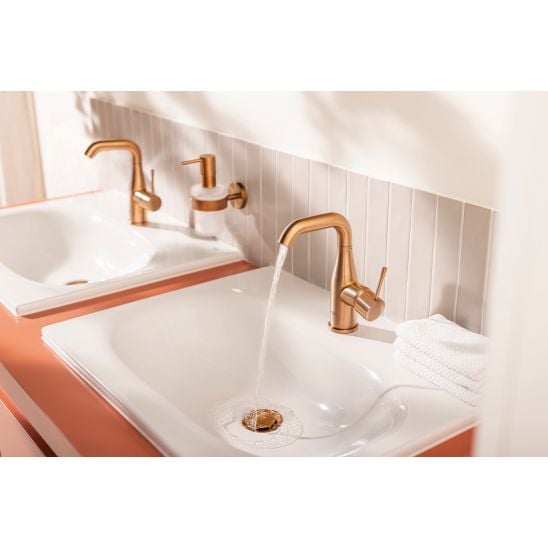 Sada záchodová štětka Grohe Essentials 40374DL1, držák na toaletní papír Grohe Essentials 40367DL1, 40369DL1, 40365DL1, 40394DL1, 40364DL1