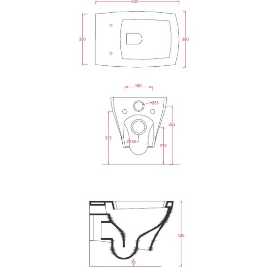 Sada záchodová mísa Art Ceram Jazz JZV00101;00, záchodové prkénko Art Ceram Jazz JZA00601;71