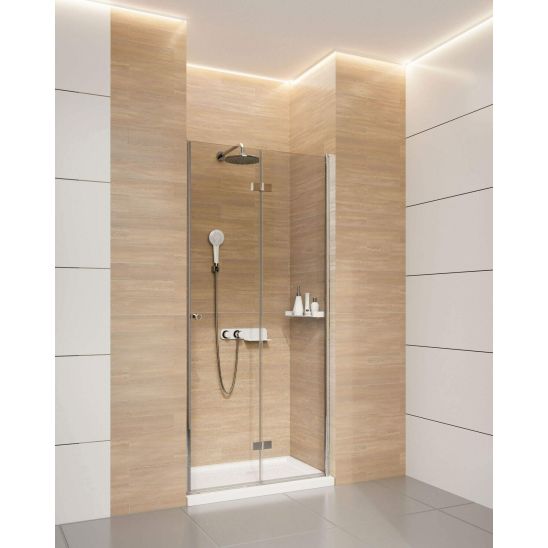 Set sprchové dveře Deante Kerria Plus KTSX042P, sprchová zástěna walk-in Deante Kerria Plus KTS030P
