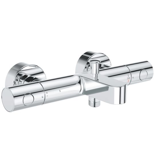 Sada vanová baterie Grohe Grohtherm 800 Cosmopolitan 34766000, sprchová sada Grohe Vitalio SmartActive 26596000