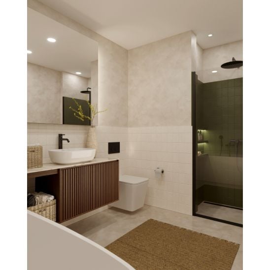 Sada sprchová baterie Hagser Lisa HGR40000033, sprchová hlavice Hagser Lara HGR17000037, HGR31000037, HGR25000037