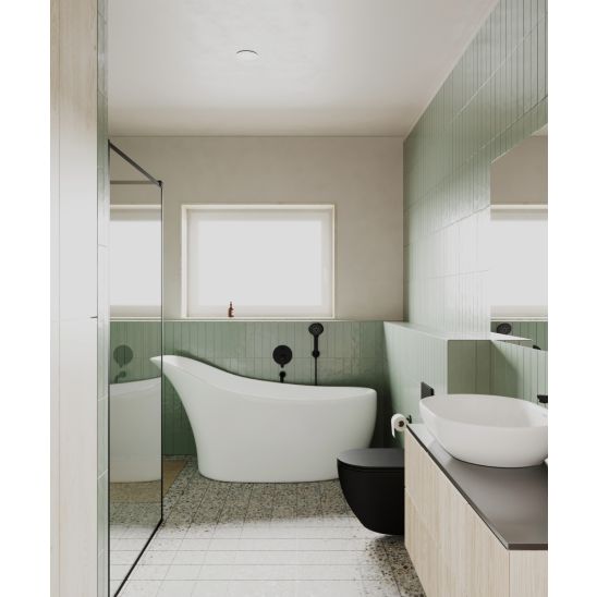 Sada vanová baterie Hagser Della HGR90000034, sprchová hlavice Hagser Andrea HGR19000037, HGR31000037, HGR25000037