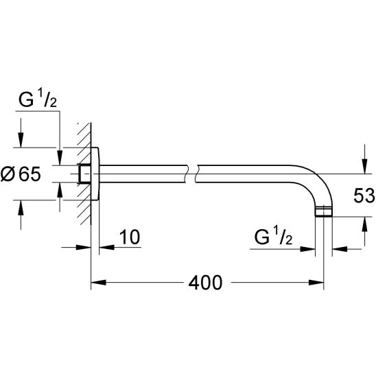 Sada vanová baterie Grohe Eurocube 24062000, hlavová sprcha Grohe Vitalio Comfort 26695000, 26405000, 35600000, 27851000