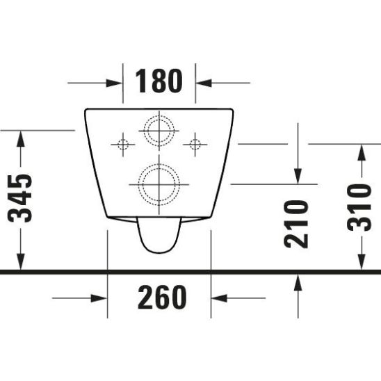 Sada záchodová mísa Duravit D-Neo 25880900001, záchodové prkénko Duravit D-Neo 0021690000