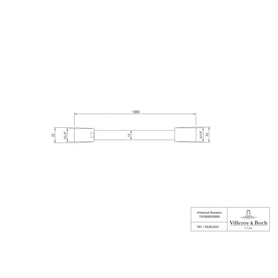 Sada vanová baterie Villeroy & Boch Universal Taps & Fittings TVD000653000K5, hlavová sprcha Villeroy & Boch Universal Showers TVC000001000K5, TVD00065100000, TVS109006000K5, TVC000458000K5, TVC000453510K5, TVC000456000K5, TVC000035000K5