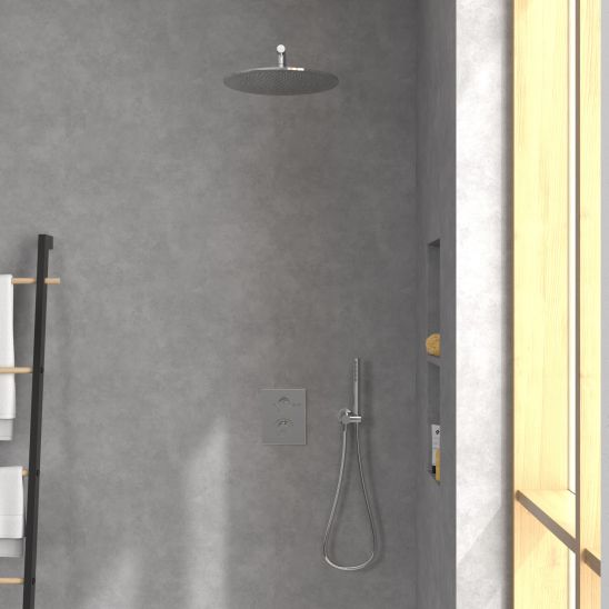 Sada vanová baterie Villeroy & Boch Universal Taps & Fittings TVD00065300061, podomítkový prvek baterie Villeroy & Boch Universal Taps & Fittings TVD00065100000, TVC00040120061, TVC00045800061, TVC00045351061, TVC00045600061, TVS10900300061, TVC0000350006