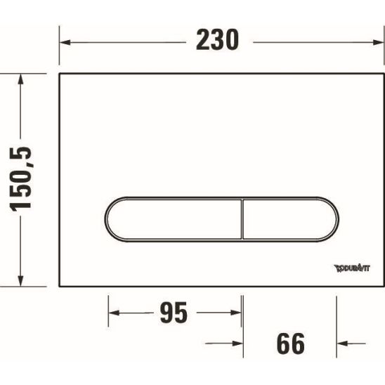 Sada WC mísa se sedátkem s pomalým sklápěním Duravit ME by Starck 45300900A1, podomítkový WC modul Duravit DuraSystem WD1029000000, WD5009011000