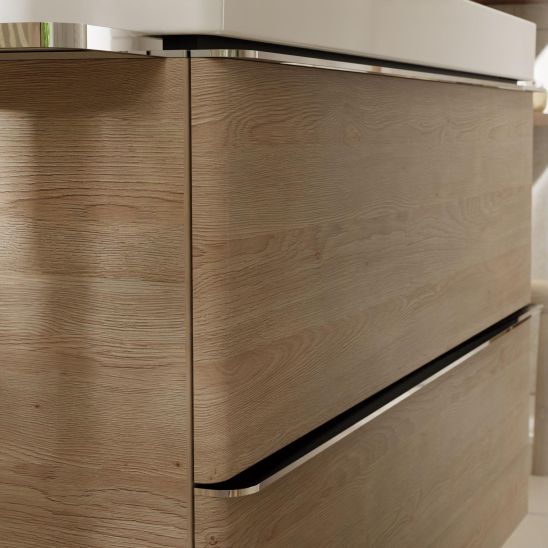 Sada skříňka Hansgrohe Xelu Q 54025000, umyvadlo Hansgrohe Xelu Q 61017450
