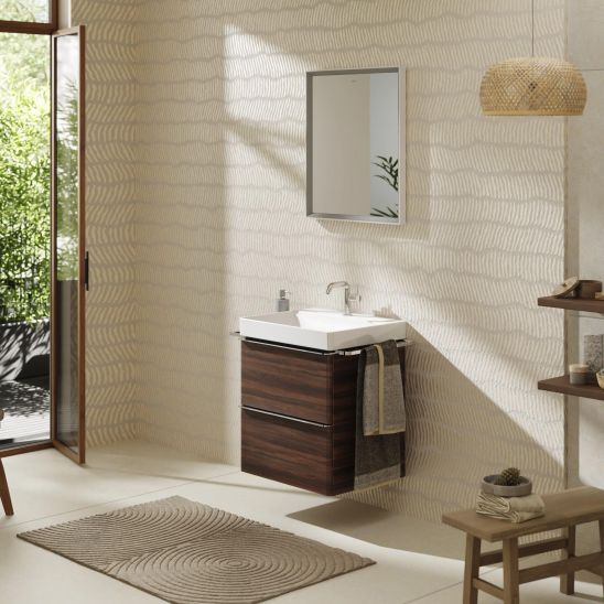 Sada skříňka Hansgrohe Xelu Q 54026000, umyvadlo Hansgrohe Xelu Q 61017450