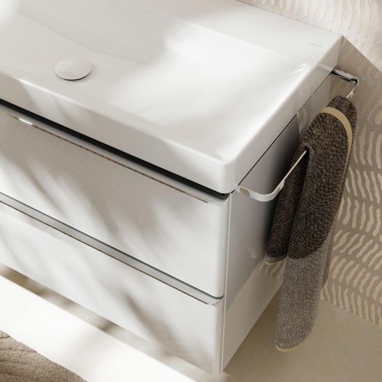 Sada skříňka Hansgrohe Xelu Q 54027000, umyvadlo Hansgrohe Xelu Q 61026450