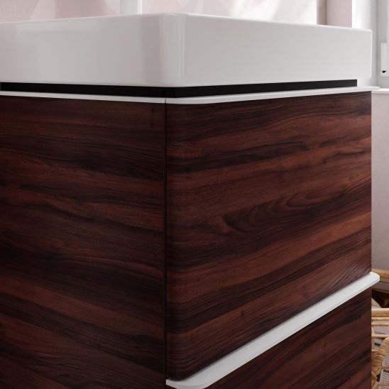 Sada skříňka Hansgrohe Xelu Q 54022700, umyvadlo Hansgrohe Xelu Q 61012450