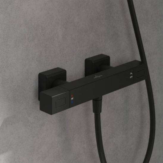 Sada sprchová baterie Villeroy & Boch Universal Taps & Fittings TVS000018000K5, sprchová sada Villeroy & Boch Verve Showers TVS109007000K5