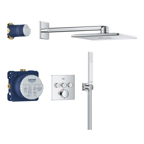 Set sprchová sada Grohe Precision Smartcontrol 34875000, stěrka na vodu Grohe 4067393055617