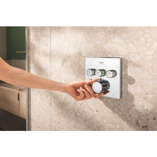 Set sprchová sada Grohe Precision Smartcontrol 34875000, stěrka na vodu Grohe 4067393055617