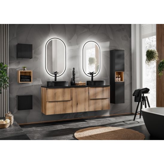 Sada skříňka Comad Nova Oak NOVA OAK A 82-60-2S, skříňka Comad Nova Oak NOVA OAK 81-20-39, NOVA OAK A 89-80