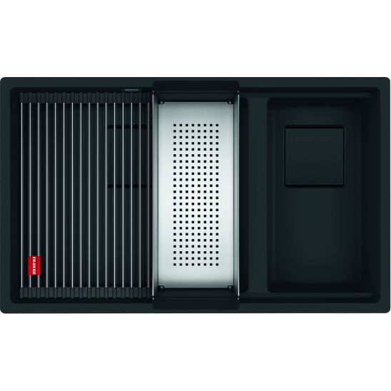 Sada granitový dřez Franke Kanon 125.0721.162, kuchyňská baterie Franke Eos 115.0590.045