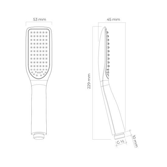 Sada vanová baterie Oltens Hadsel 34006300, sprchová tyč Oltens Alling 37300300, 37200300, 37111300