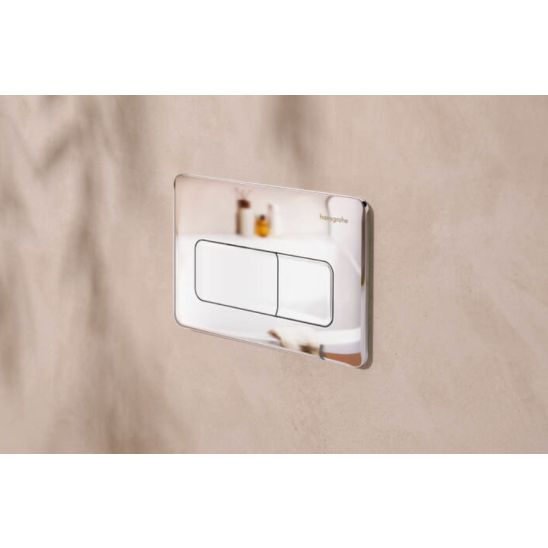 Sada WC mísa se sedátkem s pomalým sklápěním Hansgrohe EluPura Q 60293450, podomítkový WC modul Hansgrohe iFrame universal 01022180, 66001000