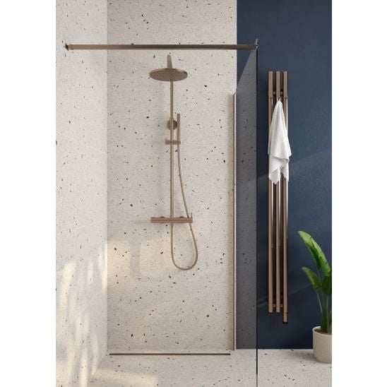 Sada sprchová sada Oltens Molle 36504610, výtok baterie Oltens Numa 39106610