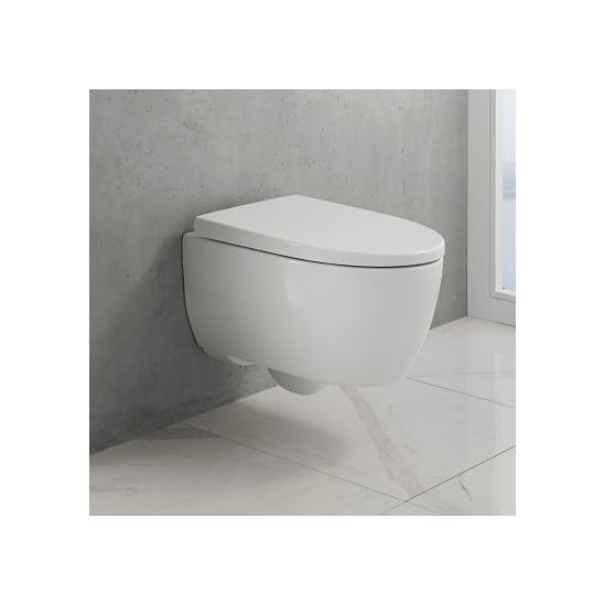 Sada WC mísa se sedátkem s pomalým sklápěním Geberit iCon 503.046.00.1, podomítkový WC modul Geberit Duofix 111.320.00.6, 111.815.00.1, 156.050.00.1