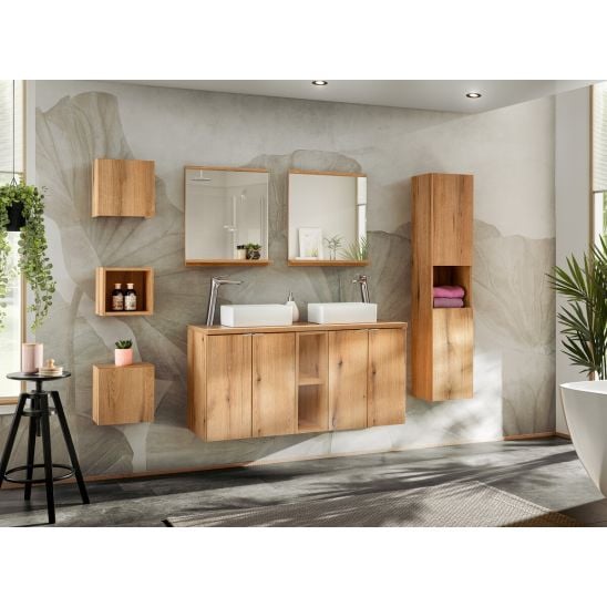 Sada skříňka Comad Nova Oak NOVA OAK A 82-60-2S, skříňka Comad Nova Oak NOVA OAK 81-20-39, NOVA OAK A 89-80