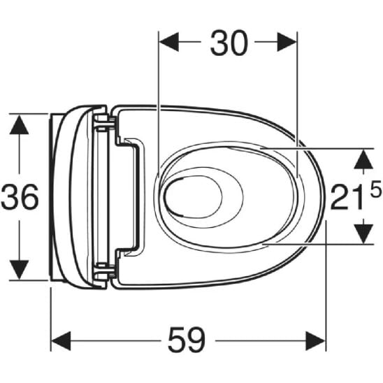 Sada bidetové wc Geberit AquaClean Mera 146.200.11.1, podomítkový WC modul Geberit Duofix 111.320.00.6