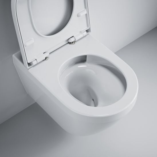 Sada WC mísa se sedátkem s pomalým sklápěním Grohe Euro Ceramic 102510SH00, podomítkový WC modul Grohe Solido 38971000, 38732SH0
