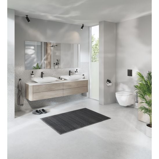 Sada WC mísa se sedátkem s pomalým sklápěním Grohe Euro Ceramic 102510SH00, podomítkový WC modul Grohe Solido 38971000