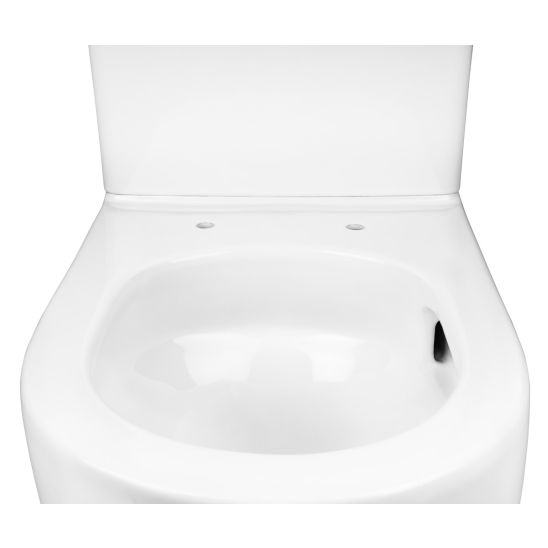 Sada kompaktní záchodová mísa Oltens Hamnes 44501000, záchodové prkénko Oltens Hamnes 45111000