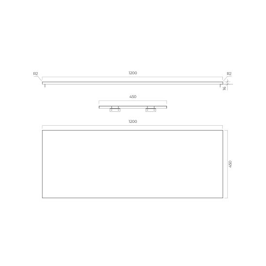 Sada skříňka Oltens Lun 60030000, deska na skříňku Oltens Lun 63027300
