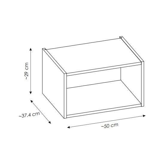 Sada skříňka Comad Nova Cashmere NOVA CASHMERE 80-35-1D1DK, skříňka Comad Nova Cashmere NOVA CASHMERE 82-50-40-1S, COAST EVOKE UN 81-50-29, NOVA OAK A 89-50