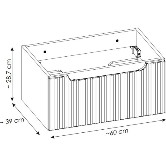 Sada skříňka Comad Nova Cashmere NOVA CASHMERE 82-60-40-1S, regál Comad Nova Coast Evoke COAST EVOKE UN 81-60-29, NATURE COAST EVOKE 89-60-40 M