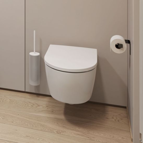 Sada záchodová mísa Geberit iCon 503.233.00.1, podomítkový WC modul Geberit Duofix 111.320.00.6, 111.815.00.1, 156.050.00.1