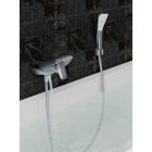 Set vanová baterie Kludi Ambienta 534450575, sprchová sada Kludi Fizz 677500500
