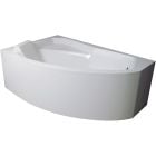 Sada rohová vana Besco Rima #WAR-140-NL, obklad vany Besco Rima OAR-140-NS