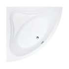 Set rohová vana Besco Mia #WAM-140-NS, obklad vany Besco Mia OAM-140-NS