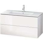 Sada skříňka Duravit L-Cube LC624202222, umyvadlo Duravit ME by Starck 2336100000