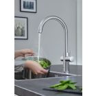 Sada kuchyňská baterie Grohe Red 30083001, granitový dřez Grohe K700 31654AP0