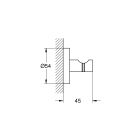 Sada záchodová štětka Grohe Essentials 40374GN1, držák na toaletní papír Grohe Essentials 40367GN1, 40369GN1, 40365GN1, 40394GN1, 40364GN1