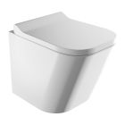 Sada podomítkový WC modul Tece Base 9400407, WC mísa se sedátkem s pomalým sklápěním Omnires Fontana FONTANAMWBP, 9240407