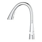 Sada kuchyňská baterie Grohe Zedra 32294002, granitový dřez Grohe K700 31651AP0