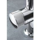 Set startovací sada s kuchyňskou baterií Grohe Blue 30385000, ocelový dřez Grohe K700 31726SD0