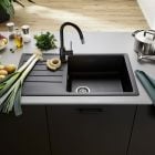 Sada granitový dřez Blanco Legra XL 6 S 523326, kuchyňská baterie Blanco Mida 517742