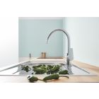 Sada granitový dřez Grohe K700 31654AP0, kuchyňská baterie Grohe BauEdge 31367001, 40535000