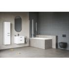 Sada obdélníková vana Ravak Chrome C741300000, sifon k vaně Ravak X01377, GPX2240016