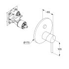 Set vanová baterie Kludi Bozz 386593976, hlavová sprcha Kludi A-QA 643258700, 665143900, 391203900, 610713900, 605473900